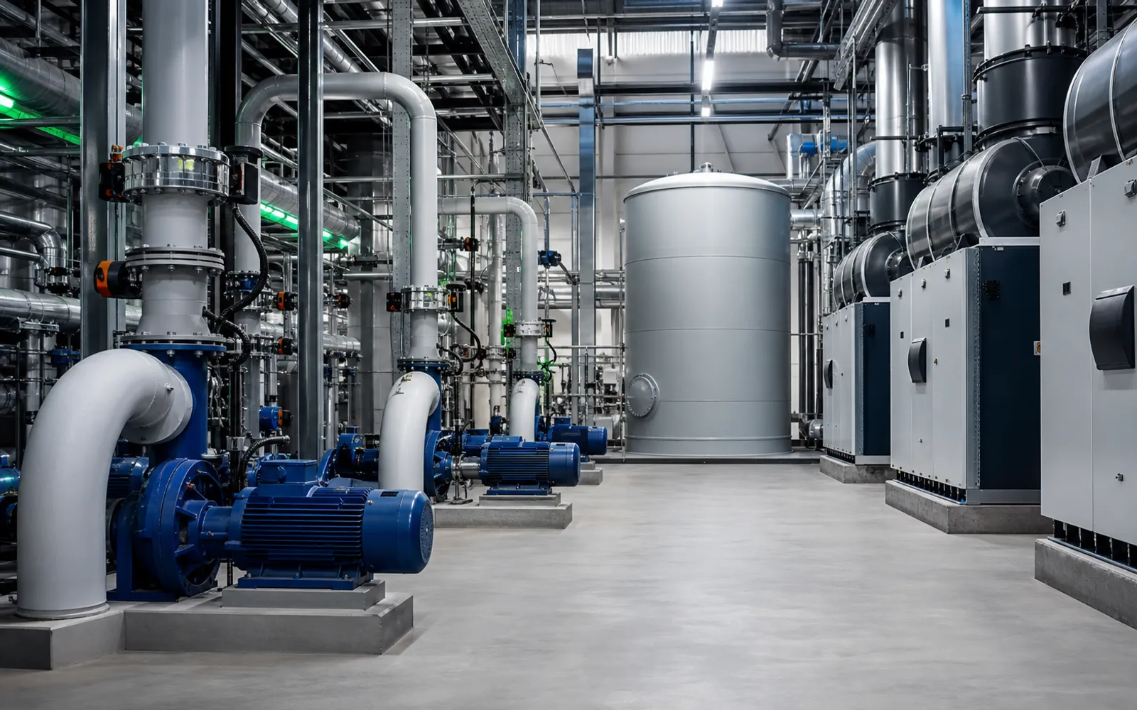 Operational energy systems supporting utilities & district energy facilities.