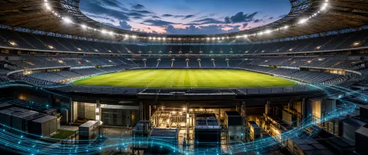 Sports arena prepared for event-led energy demand